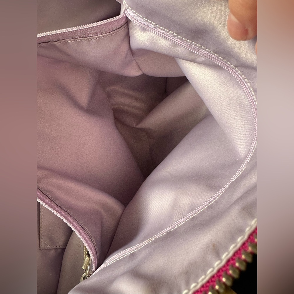 LIMITED EDITION Y2K Coach Poppy Pop C Metallic Graffiti Large Tote Bag Retro - Picture 8 of 9